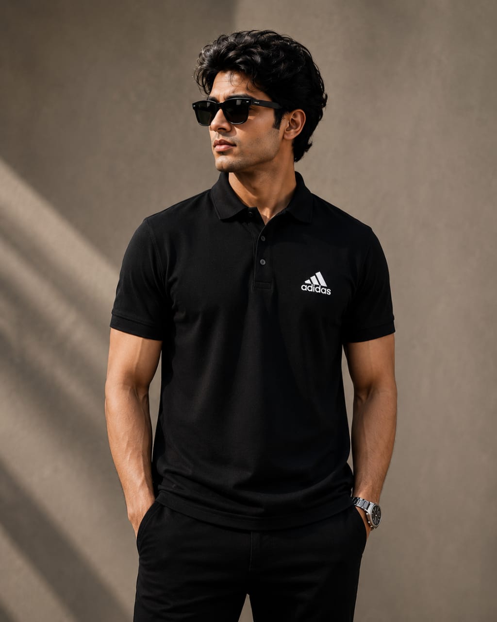 Premium Stylish Black Polo Tshirt for Men
