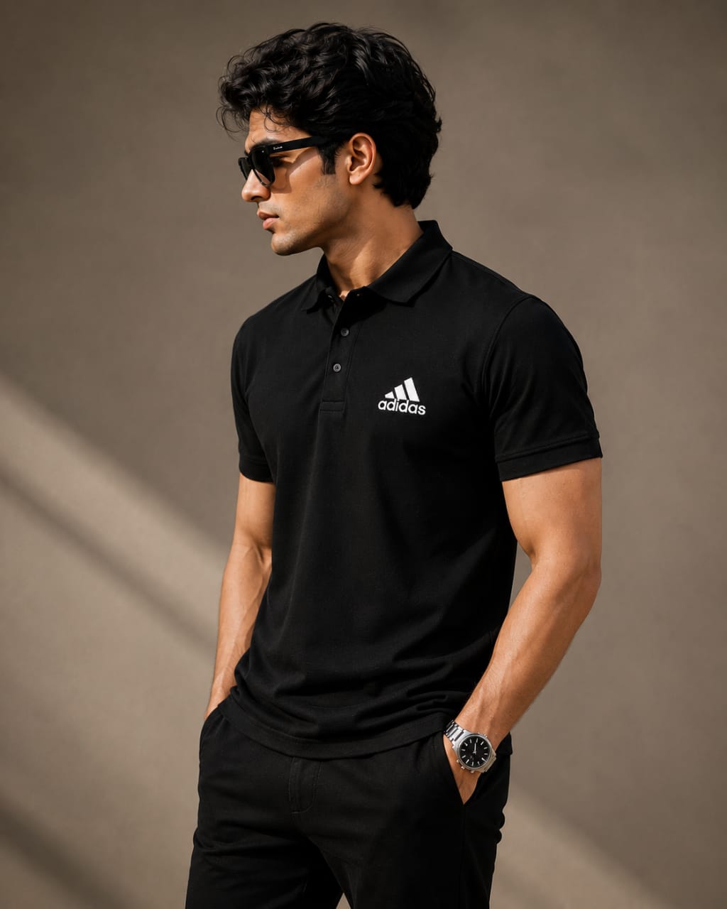 Premium Stylish Black Polo Tshirt for Men